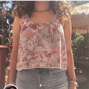 floral tank top